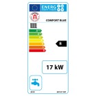 DWOREK granulu un ogļu apkures katls COMFORT BLUE - 17kW