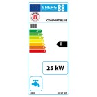 DWOREK granulu un ogļu apkures katls bez durvīm COMFORT BLUE - 25kW